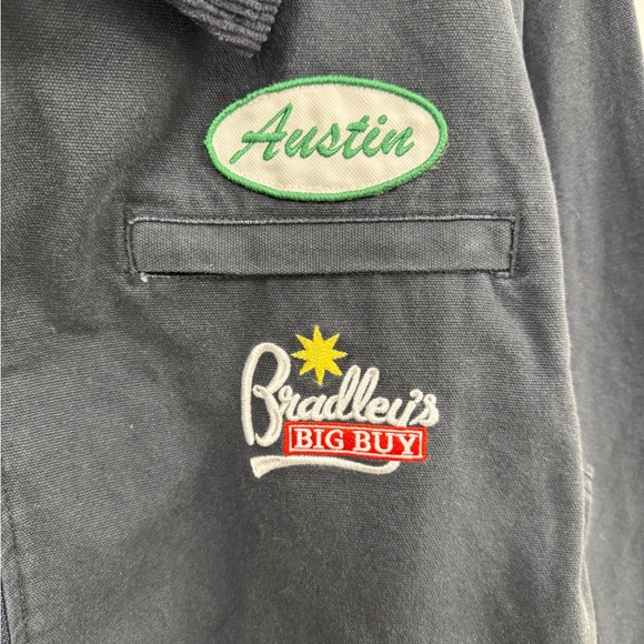 Stranger Things - Bradley’s Workwear Mechanic Jacket, Navy Blue, Men’s XXL, NWT - Picture 4 of 10